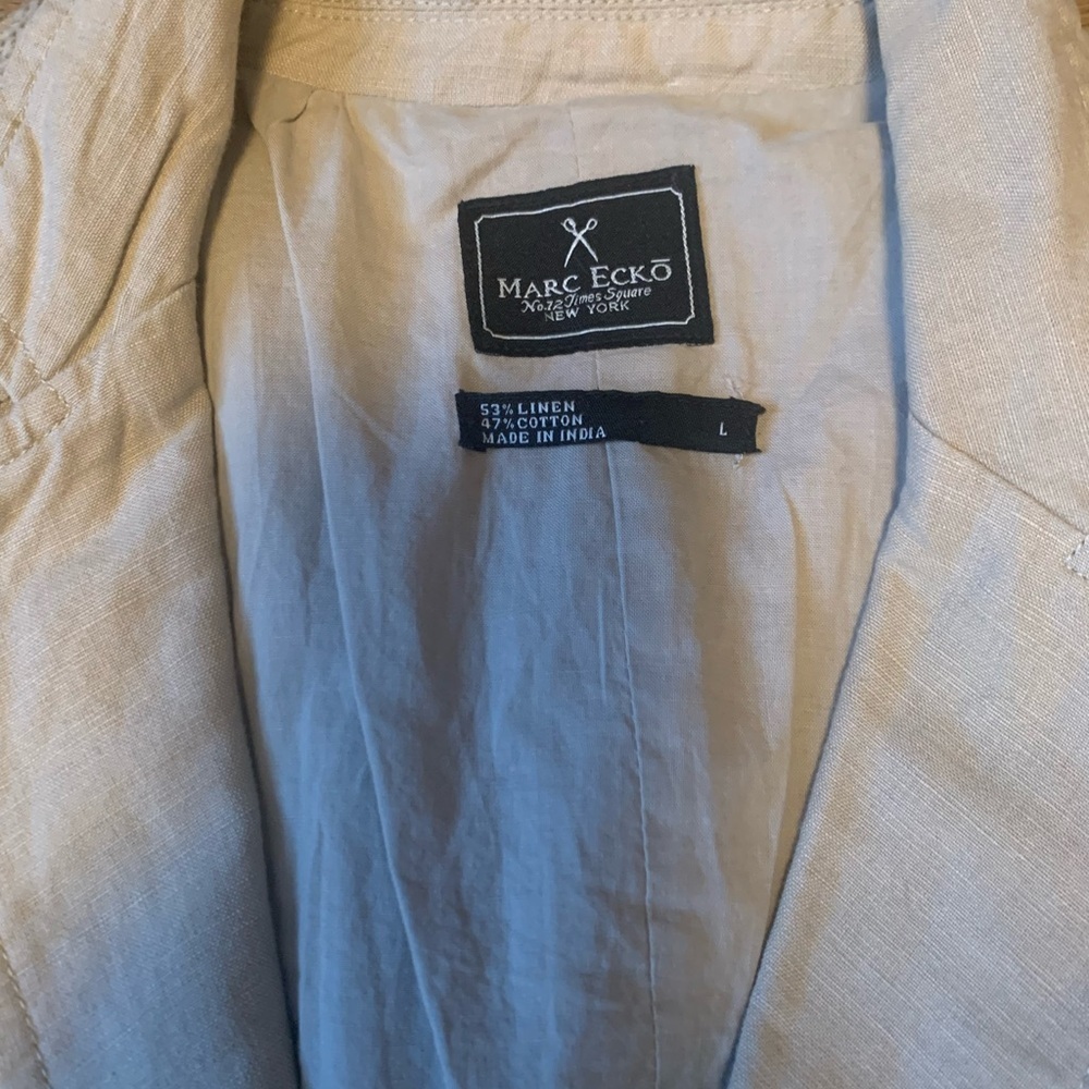 Marc Ecko Men's Tan Jacket with Embroidered Details - Picture 5 of 12